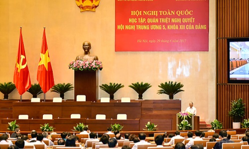 Hội nghị toàn quốc học tập, quán triệt Nghị quyết Hội nghị Trung ương 5, khóa XII của Đảng